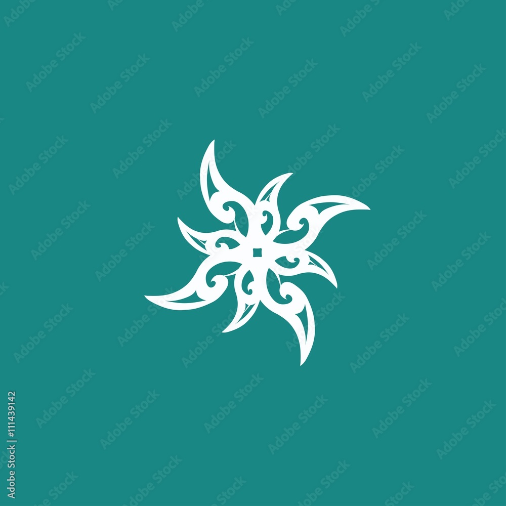 ornament In flower style