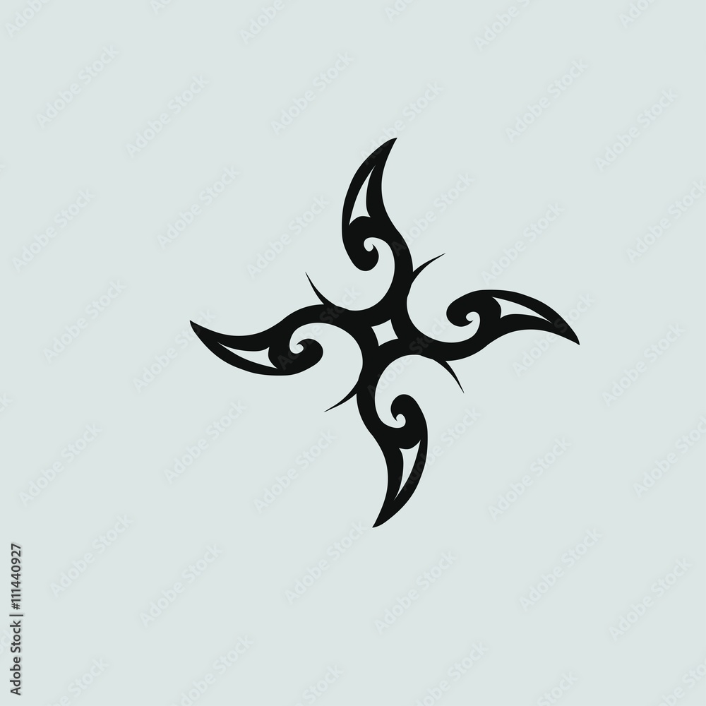 vector ornament In flower style vector ornament In flower style