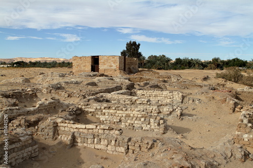 Die Oase Siwa in der Sahara von Ägypten