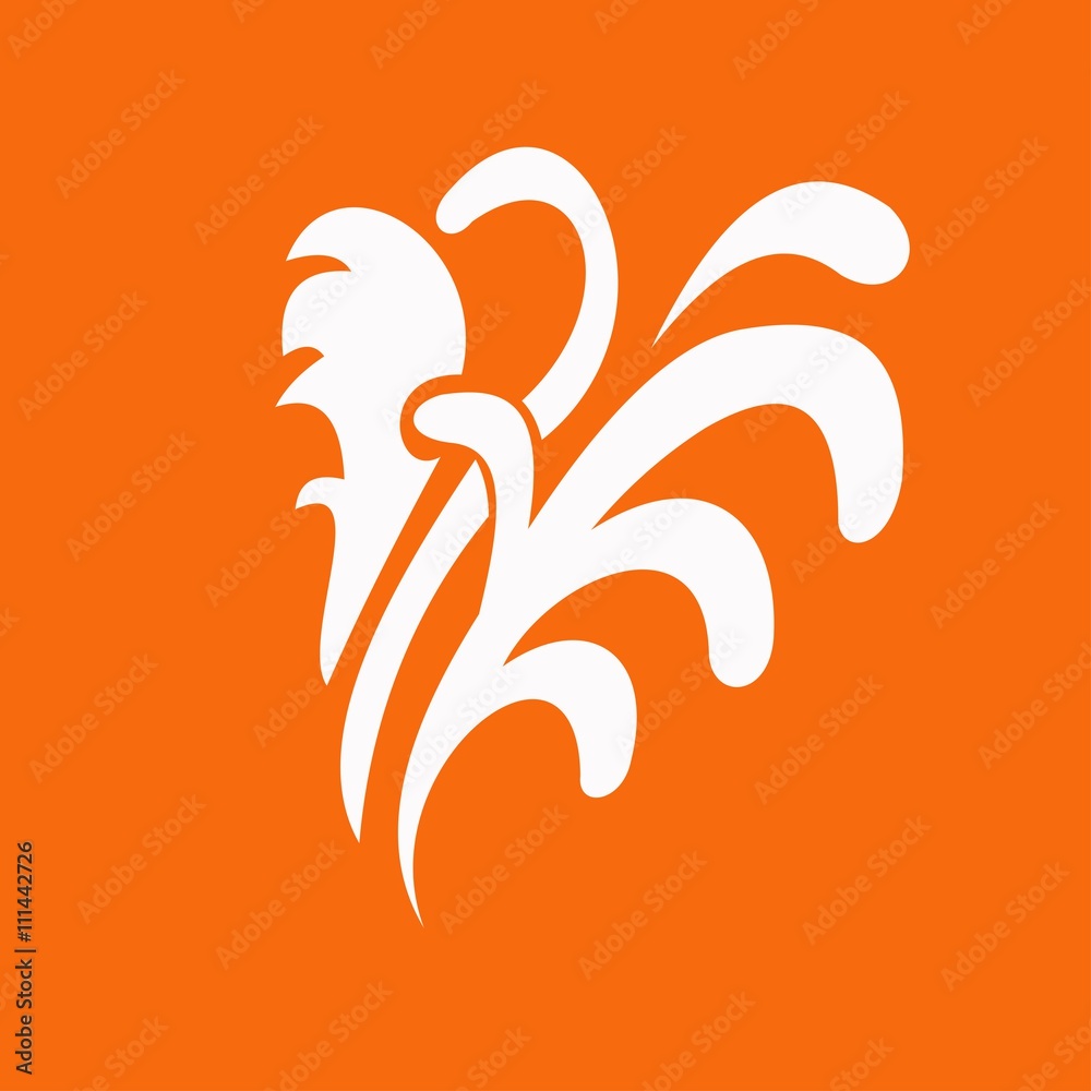 Fototapeta premium vector ornament In flower style