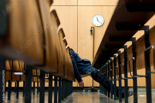 Sleeping Student