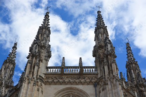 agujas de la Catedral de Burgos © uzkiland