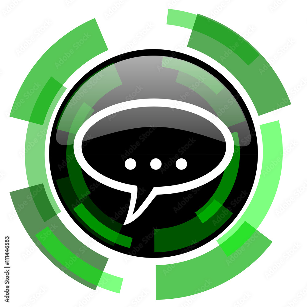 forum icon, green modern design isolated button, web and mobile app design illustration forum icon, green modern design isolated button, web and mobile app design illustration