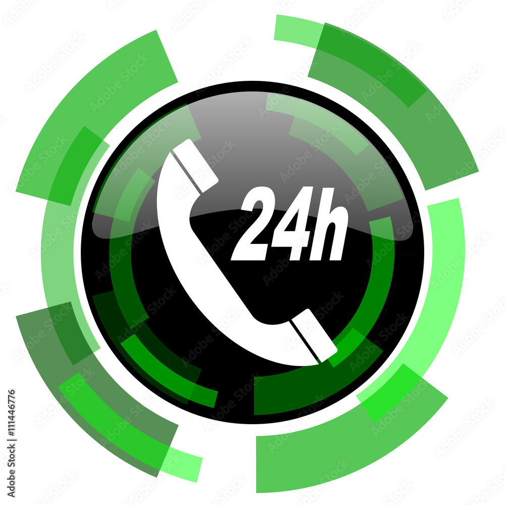 service icon, green modern design isolated button, web and mobile app design illustration service icon, green modern design isolated button, web and mobile app design illustration