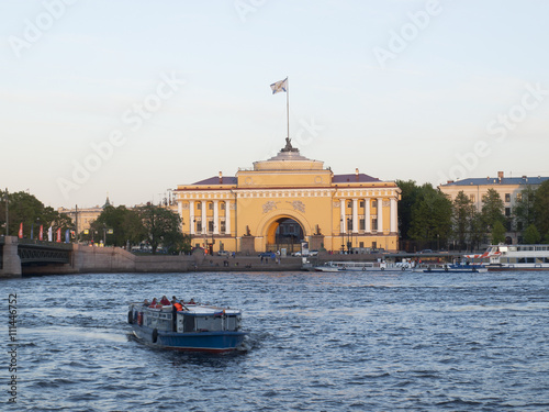 The Admiralty, the Neva River, St. Petersburg, Russia