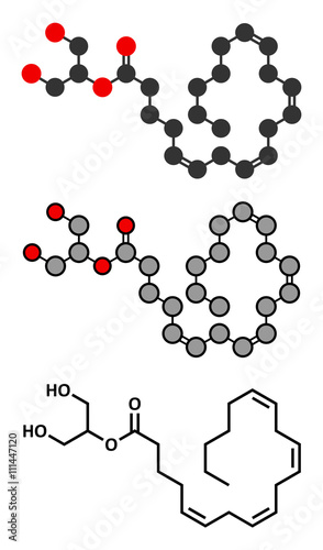 2-Arachidonoylglycerol (2-AG) endocannabinoid neurotransmitter