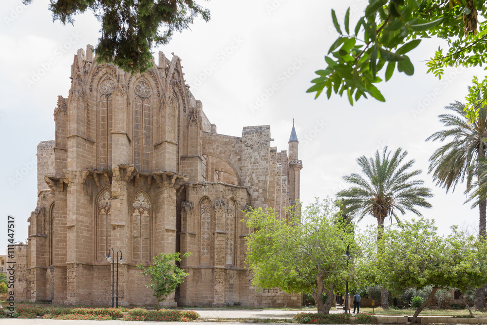 Fototapeta premium Medieval Cathedral of St Nicholas (Lala Mustafa Pasha Mosque)