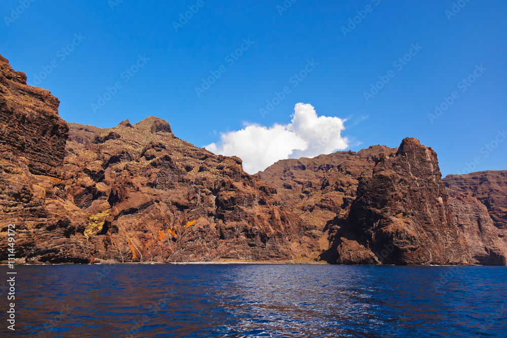 Los Gigantes rock at Tenerife island - Canary