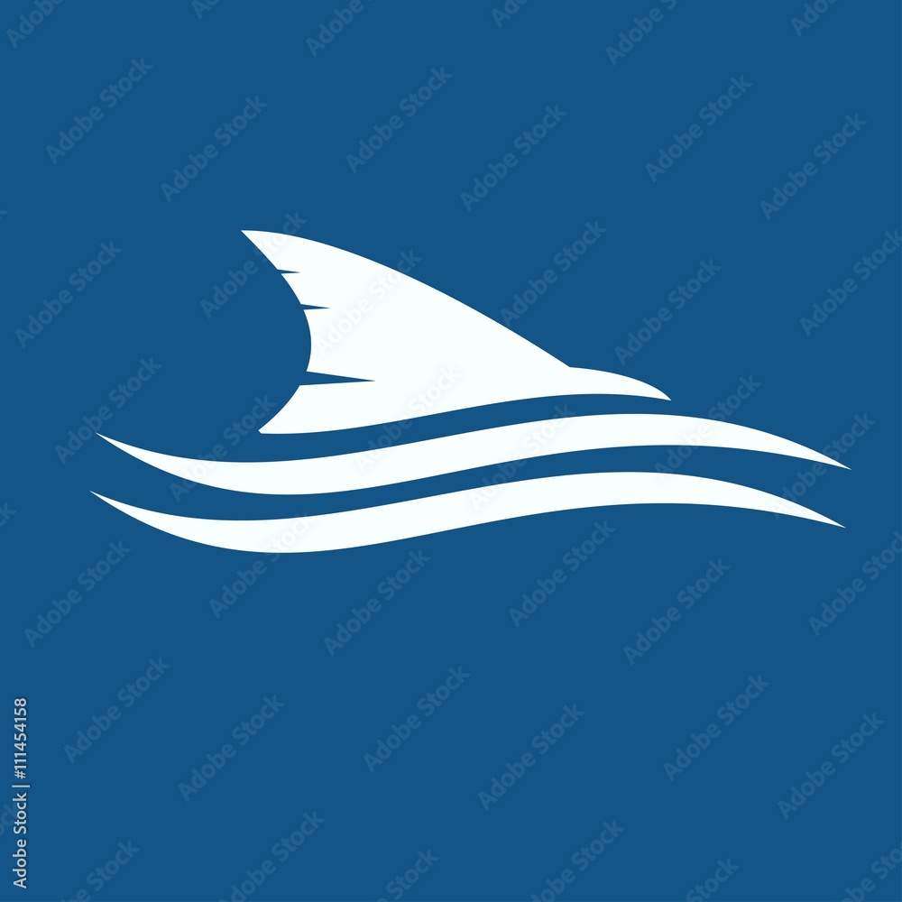 Obraz premium Fish icon