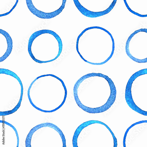 Watercolor seamless pattern