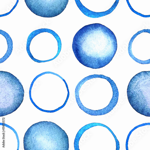 Watercolor seamless pattern