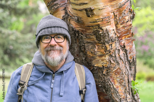 Картината върху платно Baby boomer portrait