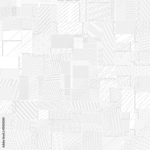 Abstract squared background from striped shapes