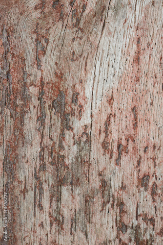 Closeup detail of brown painted wood texture background