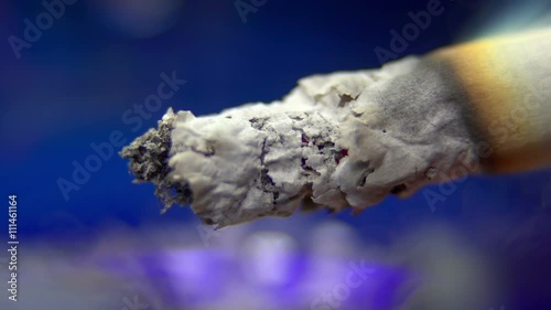 Macro of a cigarette
 photo