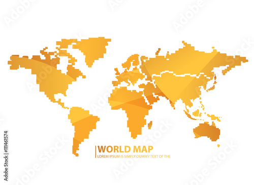 Fototapeta Naklejka Na Ścianę i Meble -  World map
