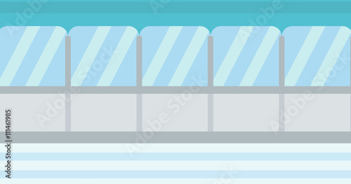 Background of ice hockey stadium.