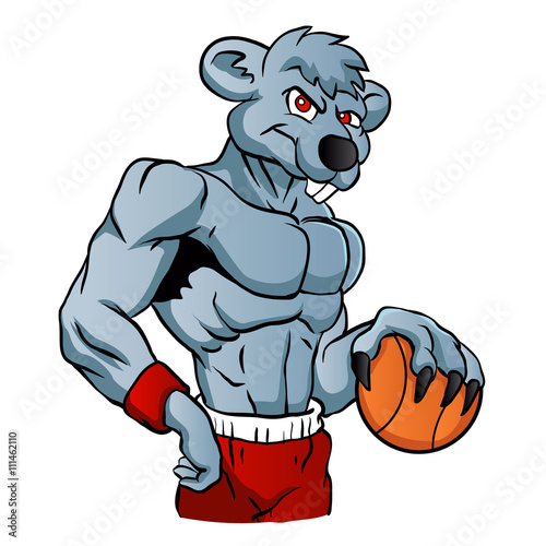 rat basketball mascot