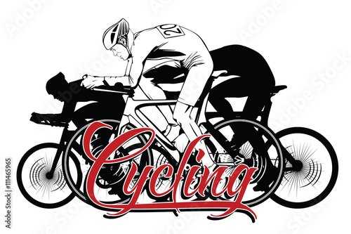 Summer kinds of sports. Cycling