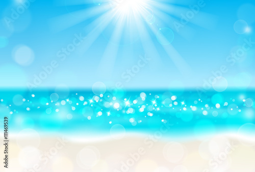 海 砂浜 太陽