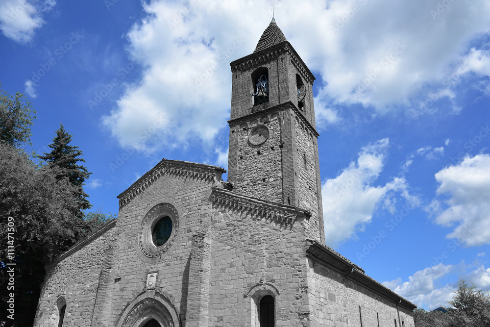 Church of St. Martin in Cecima Italy