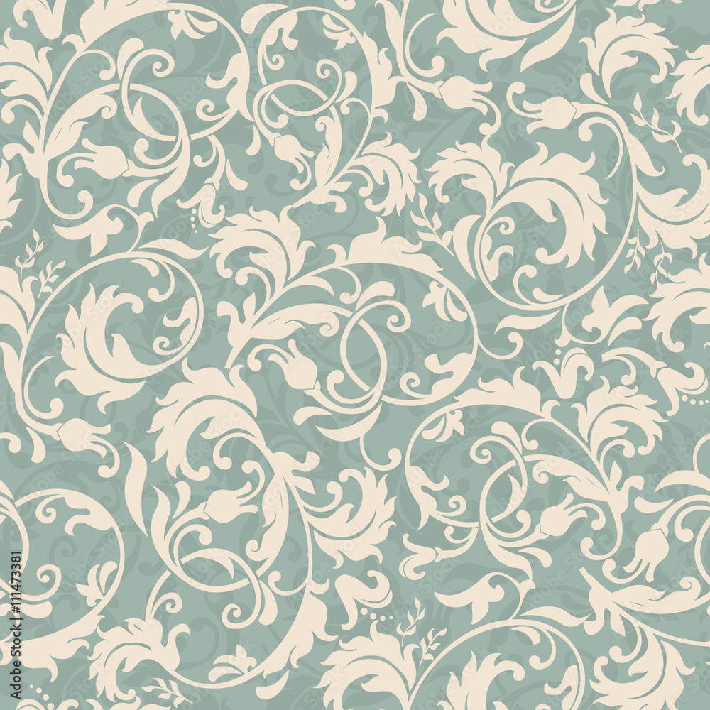 seamless damask pattern seamless damask pattern