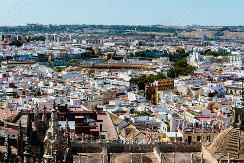 Rooftops of Seville in Spain on a sunny day © Andrés García