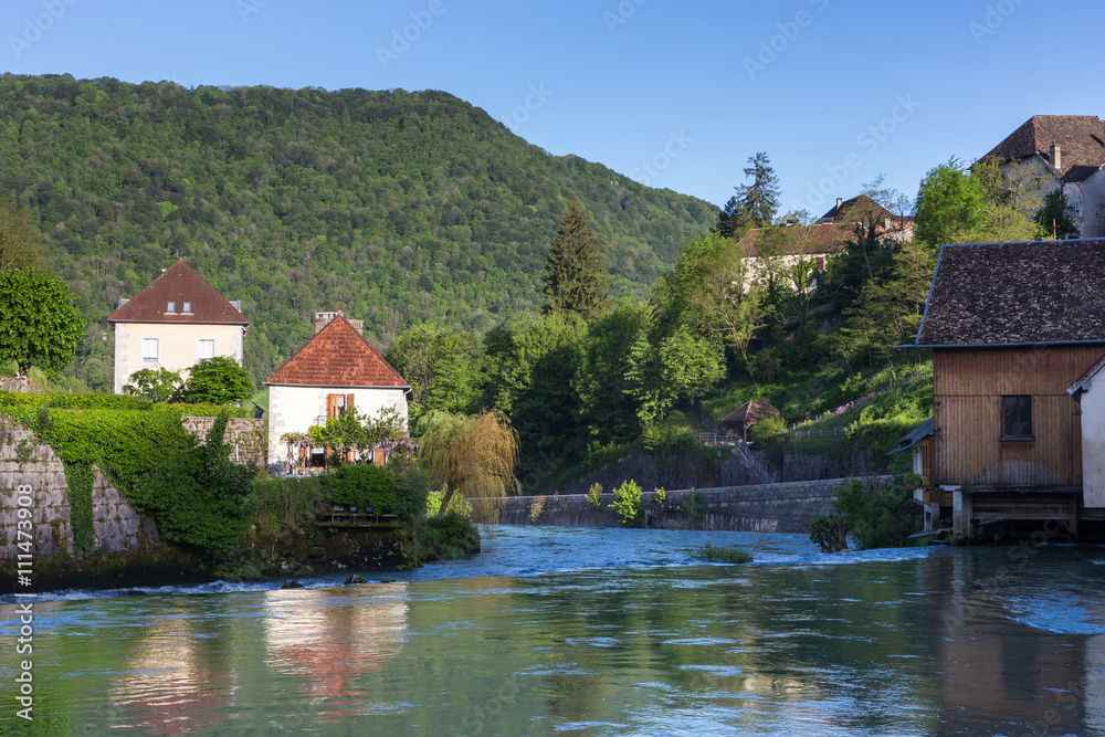 Obraz premium La Loue à Lods