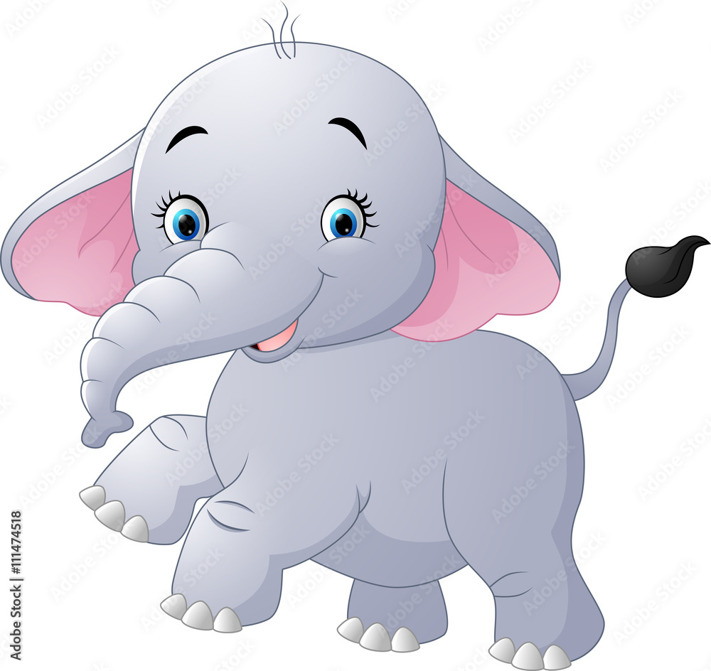 Obraz premium Elephant cartoon
