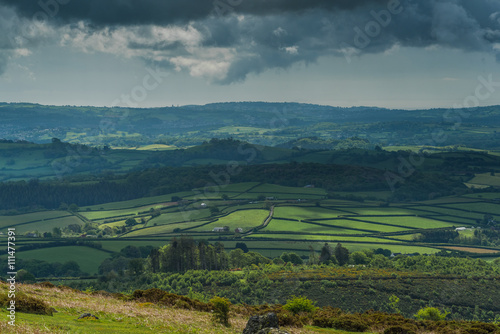 Vista on english countryside