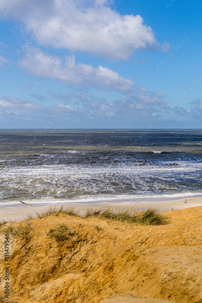 Rote Kliff Sylt Kampen