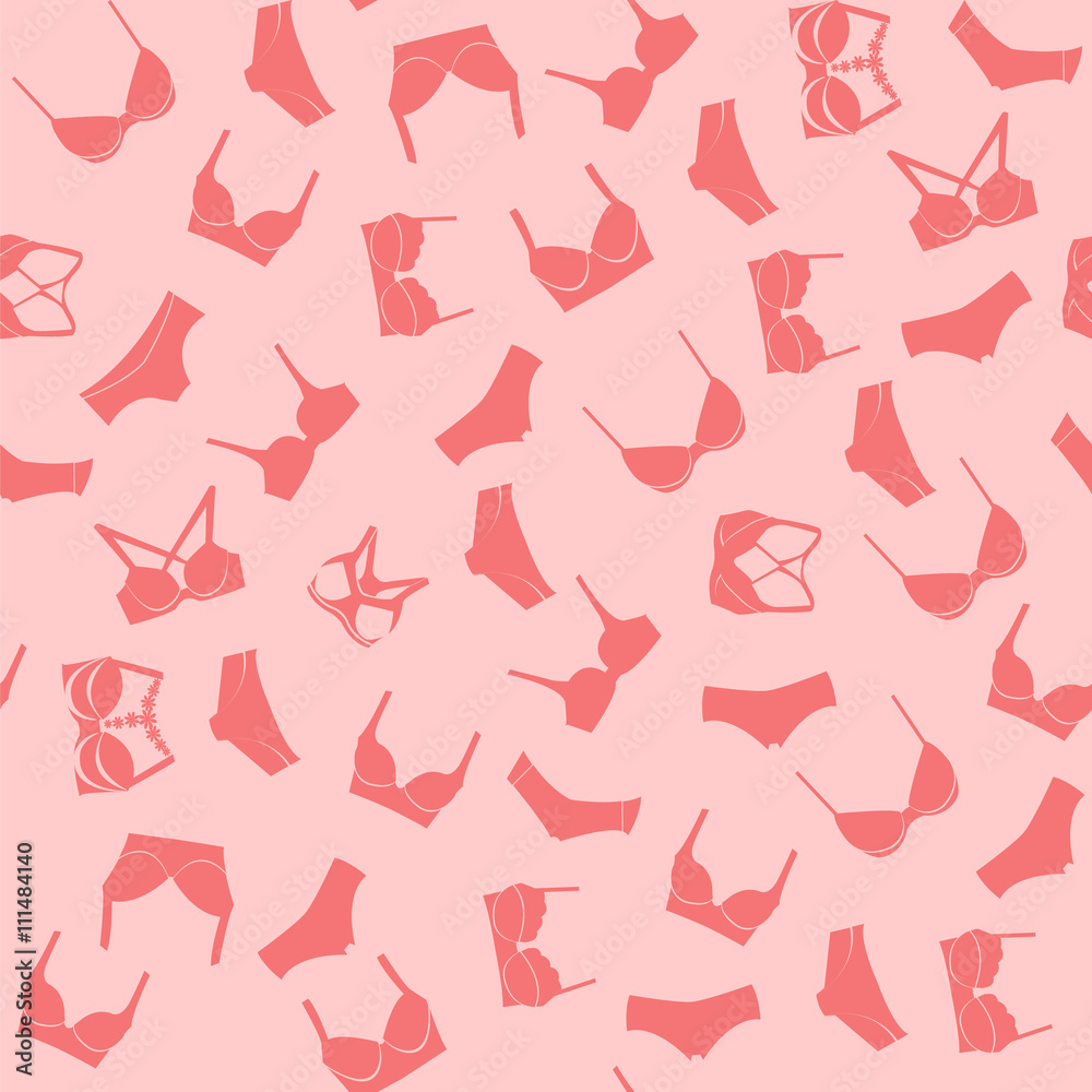fashion women's underwear pattern, pants and bra fashion women's underwear pattern, pants and bra