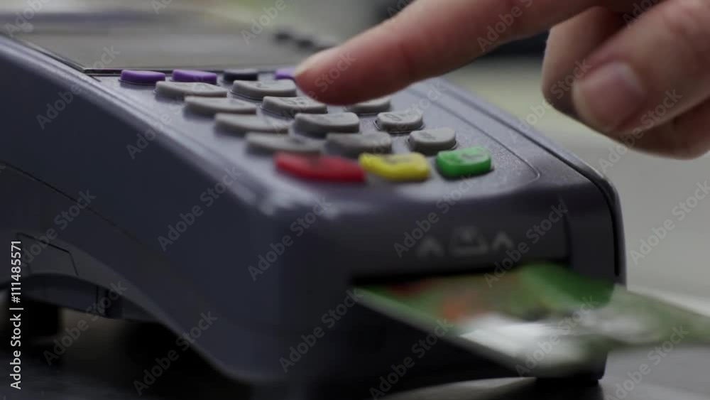 Payment by Credit Card Through the Terminal Payment by Credit Card Through the Terminal