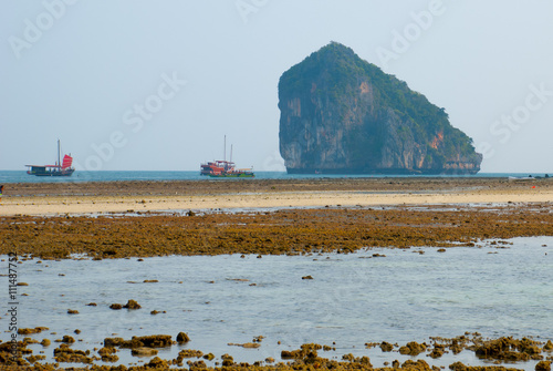 Island Tup. Krabi, Thailand. photo