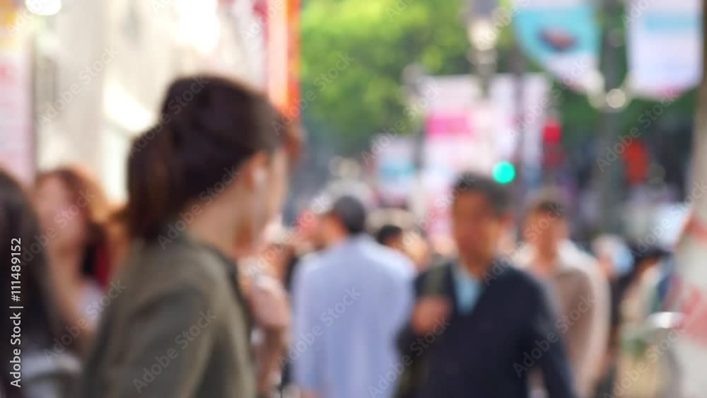 東京の雑踏(ボケ) 東京の雑踏(ボケ)