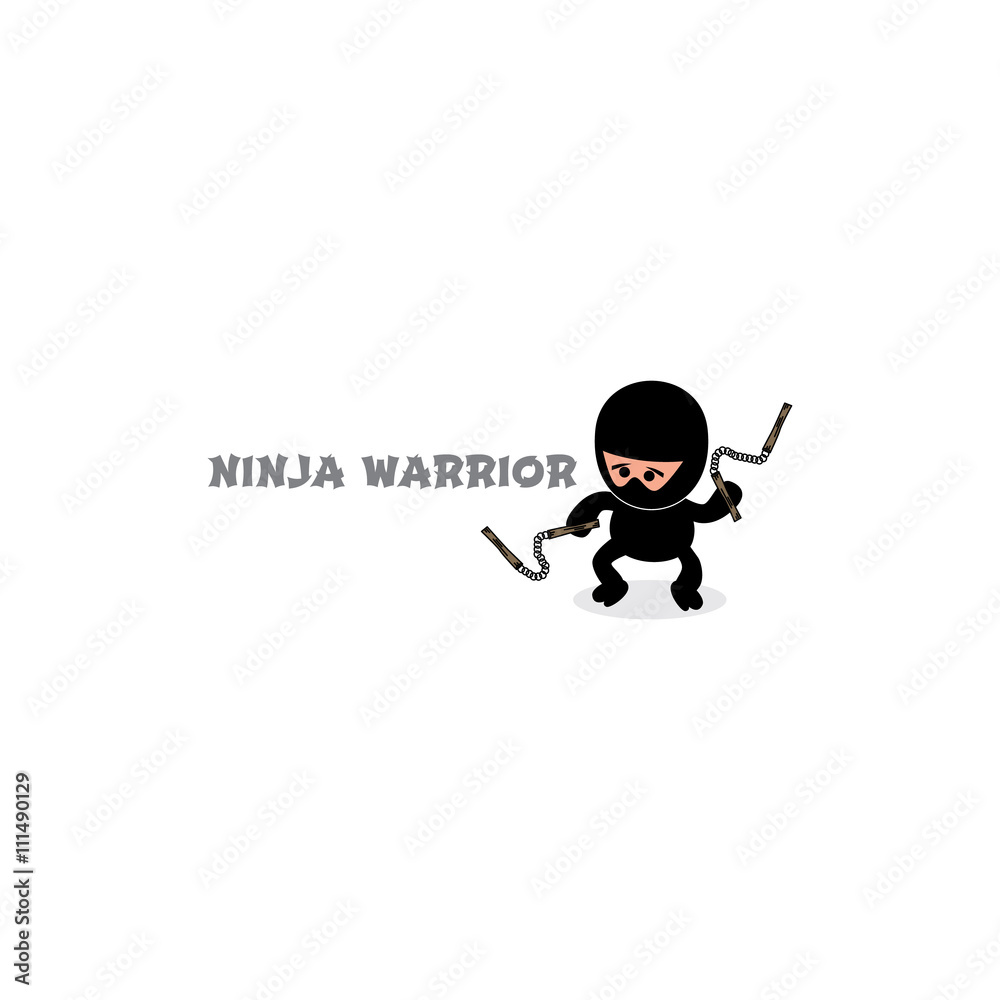ninja boy cartoon