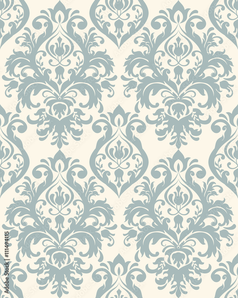 Seamless damask pattern.