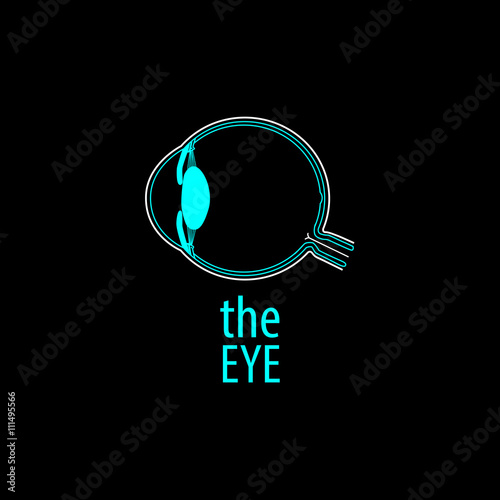Light blue eye logo