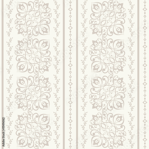 Seamless damask pattern.