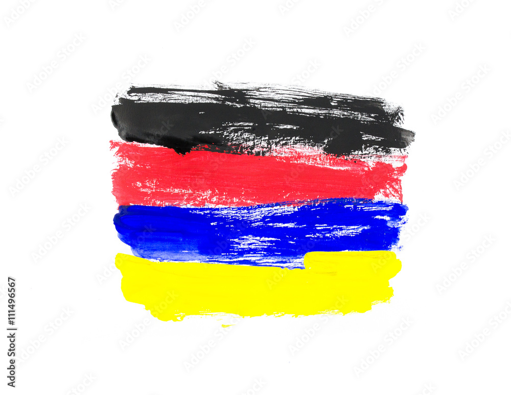 Obraz premium paint brush stroke texture