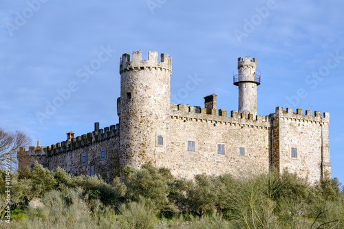 Aldea del Cano Castle Caceres province of Caceres, Spain