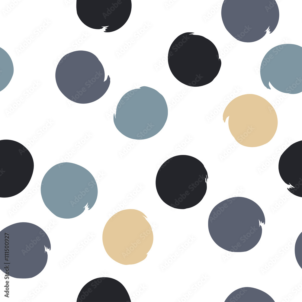 Seamless universal pattern. Polka dots, circles, strips Seamless universal pattern. Polka dots, circles, strips