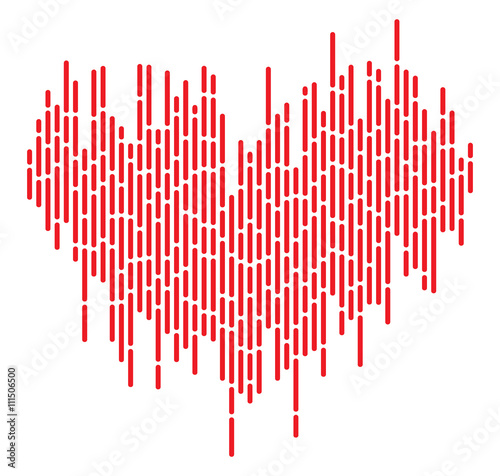 Equalizer pulse heart beats