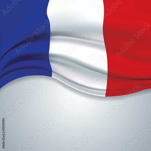 Vector france flag