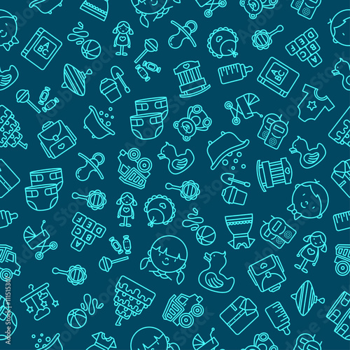 Pattern kids and baby