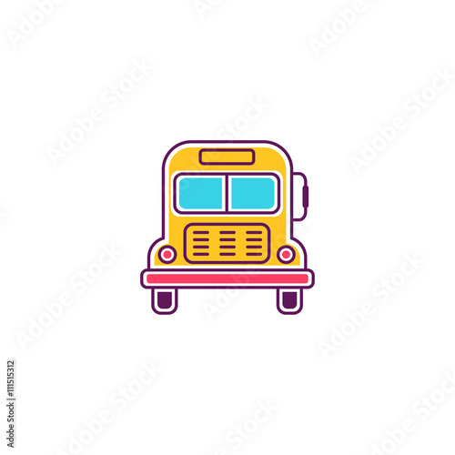 Icon School bus