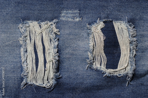 Texture of blue jeans background
