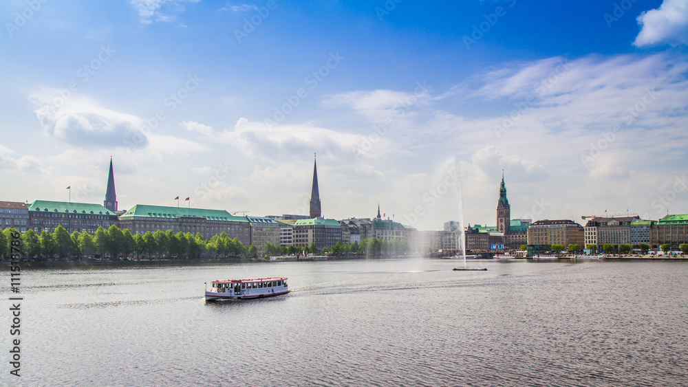 Fototapeta premium Hamburg - Germany
