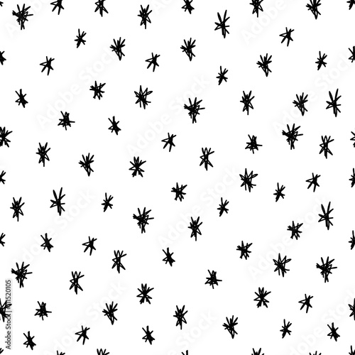 Doodle seamless pattern background.  photo