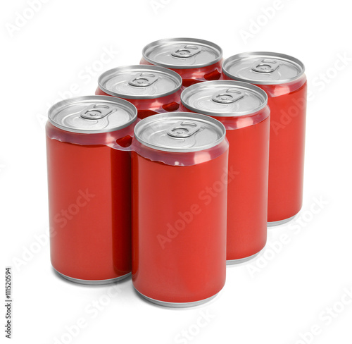 Fotografie Soda Red Six Pack